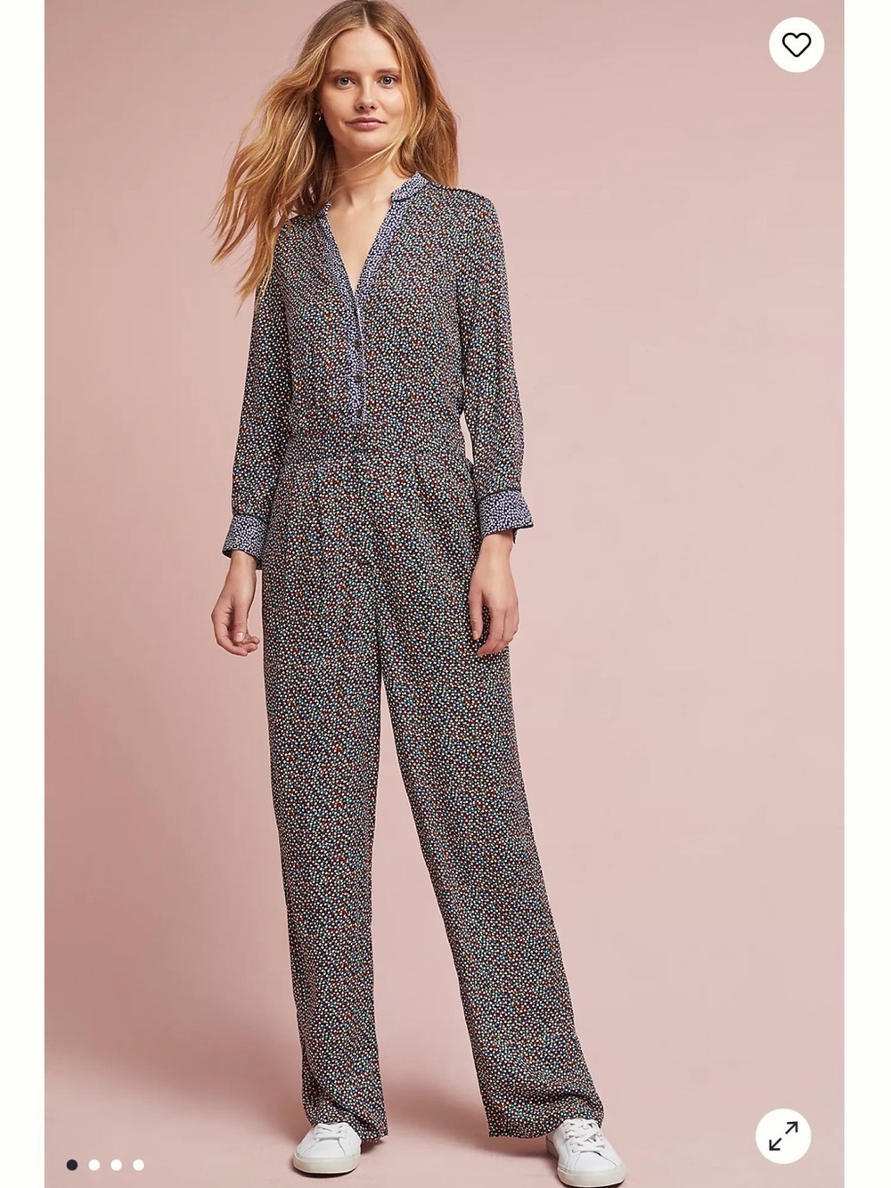 Anthropologie Gretyl Jumpsuit size 8 petite